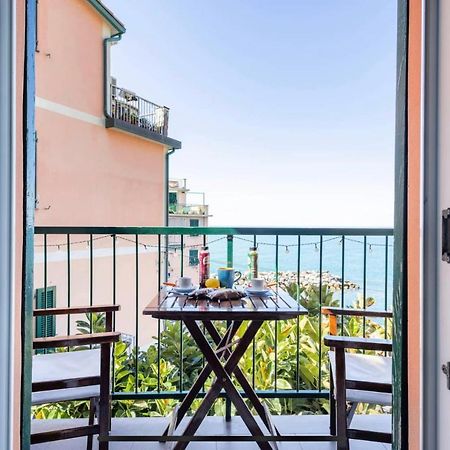 Alberta Rooms Manarola Bagian luar foto
